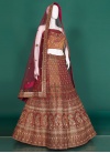 Banarasi Tissue Cut Dana Bridal Designer Lehenga Choli - 3
